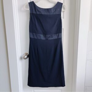 Red Valentino Black Straight Women's Dress With Bow